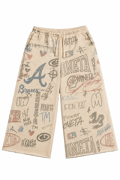 Lost & Found Graffiti Jort Set